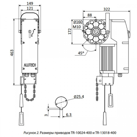 Alutech TARGO TR-10024-400KIT