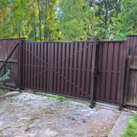 Штакетник металлический П-120 двусторонний